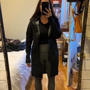 lululemon classic long rain jacket